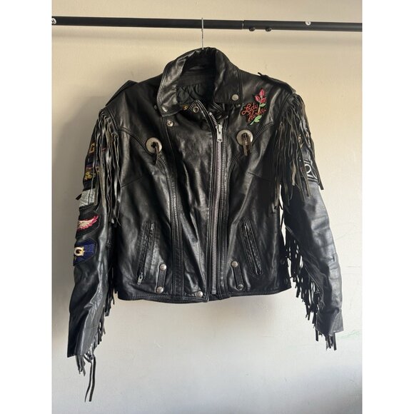 Vintage‎ Harley-Davidson (HOG) Women’s Small (20x25) Authentic Leather Jacket. - Picture 1 of 16
